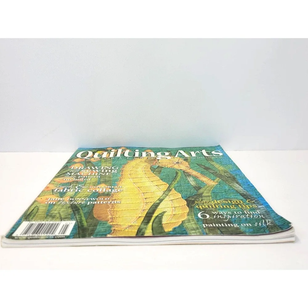 Quilting Arts Magazine April/May‎ 2007 Issue 26 Quilting Sewing Art (No Pattern)